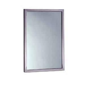 Mirror 18x36" Welded Frame SS Ea