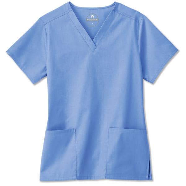 Fundamentals Scrub Shirt Short Sleeves Medium Ceil Womens Ea