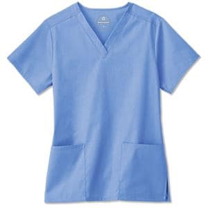 Fundamentals Scrub Shirt Short Sleeves 2X Small Ceil Womens Ea