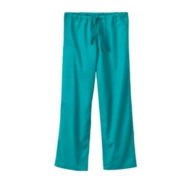 Fundamentals Scrub Pant 2 Pockets 2X Large Teal Unisex Ea