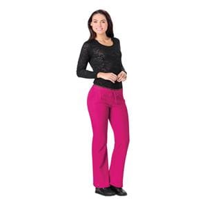 HeartSoul Scrub Pant 95% Polyester / 5% Spandex 4 Pockets Large Black Womens Ea