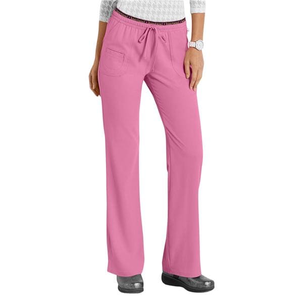 HeartSoul Scrub Pant 4 Pockets 2X Small Pink Womens Ea