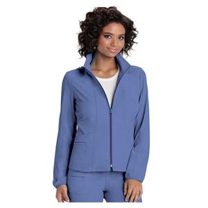 HeartSoul Warm-Up Jacket Long Set-In Sleeves Medium Ceil Womens Ea