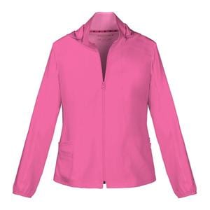 HeartSoul Warm-Up Jacket Long Set-In Sleeves 2X Large Pink Womens Ea