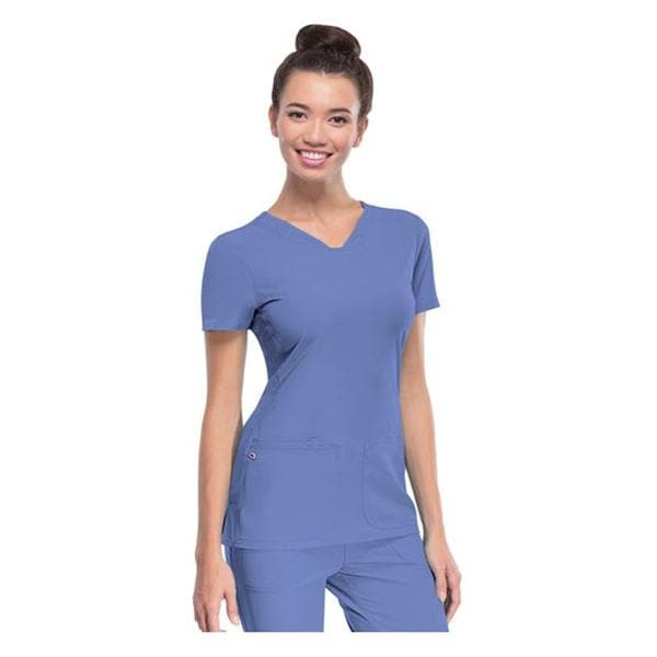 HeartSoul Scrub Shirt V-Neck X-Large Ceil Womens Ea