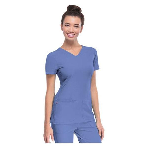 HeartSoul Scrub Shirt V-Neck 2X Large Ceil Womens Ea