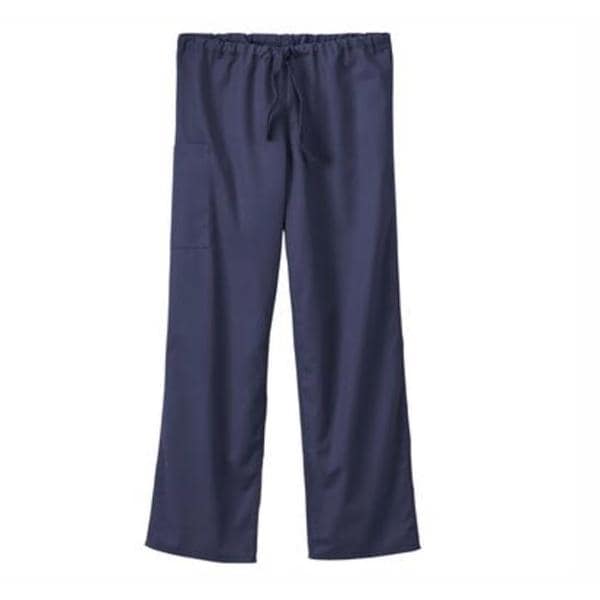 Fundamentals Scrub Pant 2 Pockets 2X Large Navy Unisex Ea