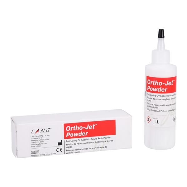 Ortho-Jet Orthodontic Resin Self Cure Clear Powder 100Gm/Pk