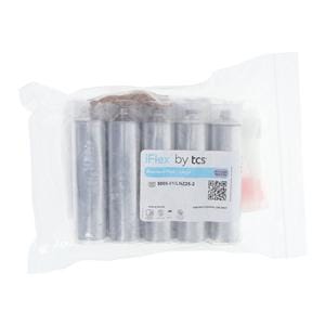 iFlex by TCS Polyolefin Thermoplastic Flex Stndrd Pnk Lrg 25mm Nzzl Crtrdg 5/Pk