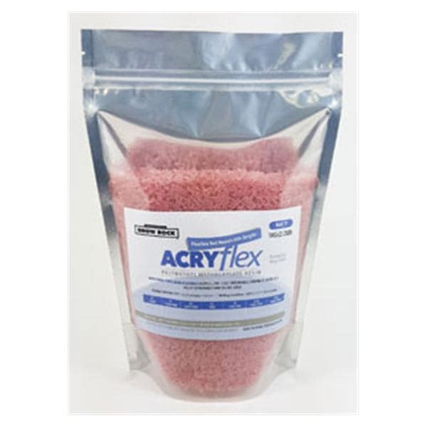 AcryFlex Denture Resin Flexible #3 Pink 1Kg/Bt