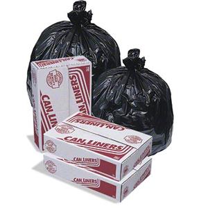 XHeavy Trash Liner Black 40-45 Gallons 40x48" 250/Ca