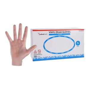 InstaGard Polyvinyl Chloride Exam Gloves Small Transparent Non-Sterile