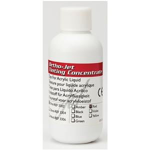 Ortho-Jet Orthodontic Resin Tinting Concentrate Red 2oz/Bt