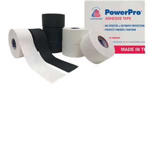 PowerPro Athletic Tape Synthetic 1"x15yd Black 48/Ca