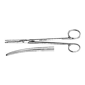 Lahey Scissors Curved 5-3/4" Stainless Steel Ea