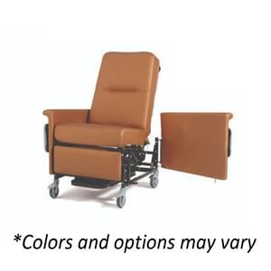 86 Series Manual Bar Recliner Vinyl Script Palm Ea