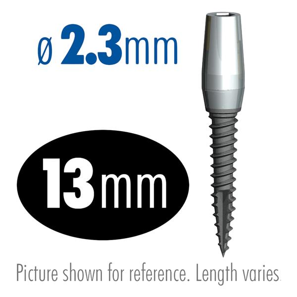 miniMARK Prepable Dental Implant 13 mm 2.3 mm Ea