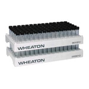 Wheaton Vial Rack 90 Well White 5/Ca