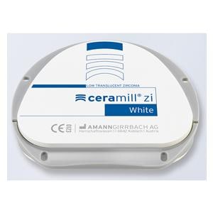Ceramill ZI Zirconia Disc White 71x12 Ea