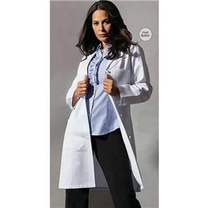 Fashion Seal Jacket Lab Coat X-Small White Womens Ea