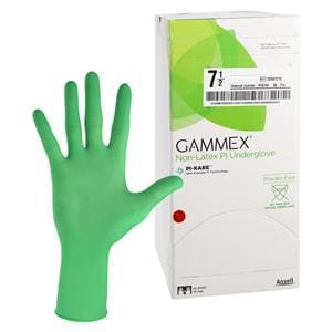 Gammex Synthetic Polyisoprene Surgical Gloves 7.5 Green