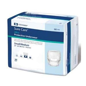 Sure Care Incontinence Underwear Unisex 34-46" Ultra 80/Ca