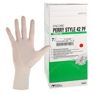 Encore Perry Style 42 Surgical Gloves 7.5 Natural