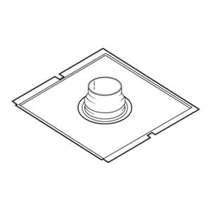 Exhaust Connector For 4ft Canopy Ea