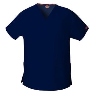 Dickies Scrub Shirt Short Sleeves X-Large Navy Ea