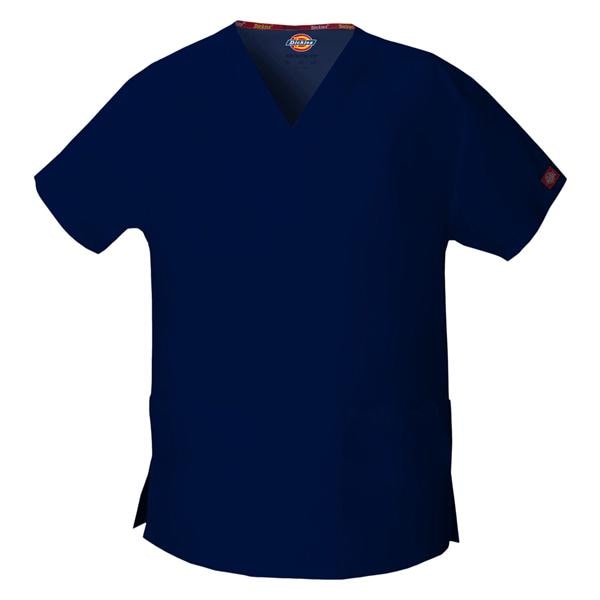 Dickies Scrub Shirt Short Sleeves X-Large Navy Ea