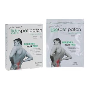 Point Relief LidoSpot Patch 4x6" 20/Pk