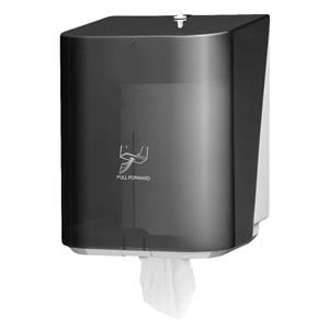 Scott Essential Center Pull Paper Towel Dispenser Smoke Plastic Ea