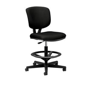 Chair Task Volt No Arms Fabric Black Ea Ea