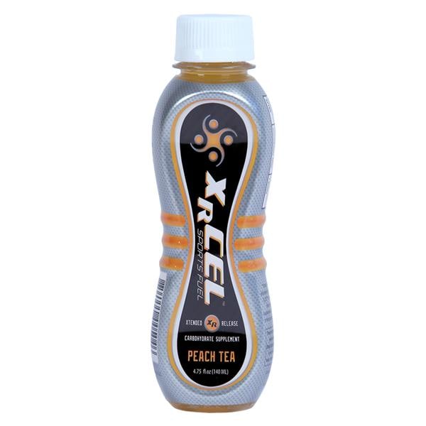 XRCEL Athlete Fuel Liquid Drink Peach Tea Bottle 48/Ca