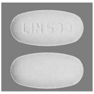 Linezolid Tablets 600mg Unit Dose 30/Bx