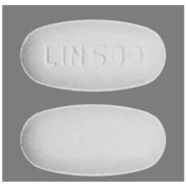 Linezolid Tablets 600mg Unit Dose 30/Bx