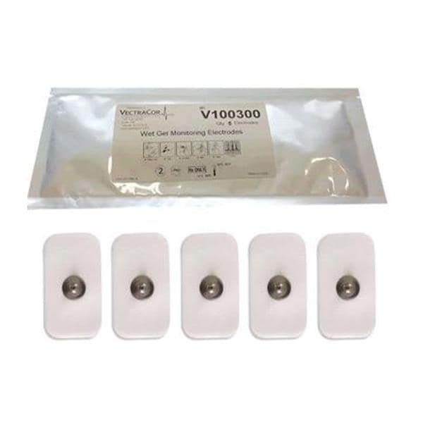 Monitoring Electrode 5-Lead For Vectraplex ECG System 1000/Pk