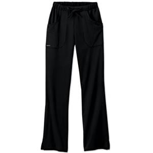 Jockey Scrub Pant 4 Pockets X-Small Black Womens Ea