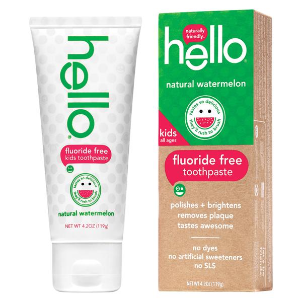 Hello Tube Toothpaste Child 4.2 oz Watermelon 12/Ca