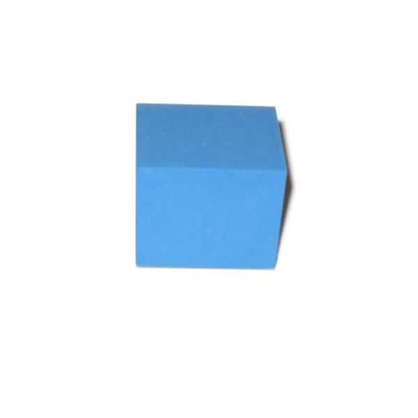 Saf-T Stop Safety Block Blue 1-3/4x1-1/4x1-1/2" Foam For 10670 Shrp Cntnr 96/Ca