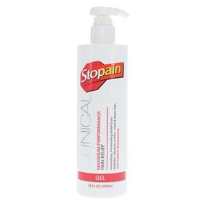 Stopain Clinical Gel 16oz 1/Bt