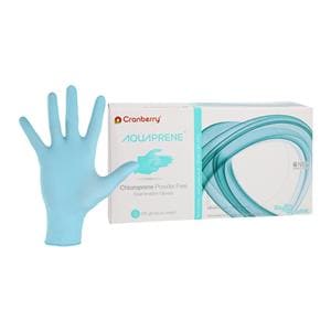AquaPrene Chloroprene Exam Gloves Small Aqua Non-Sterile