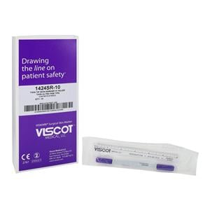 Viscot BLEPHMARKER Skin Marker Twin ultra fine tip Purple Sterile