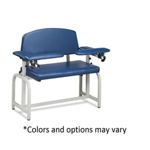 Lab X Series Blood Draw Chair Steel 400lb Capacity Ea