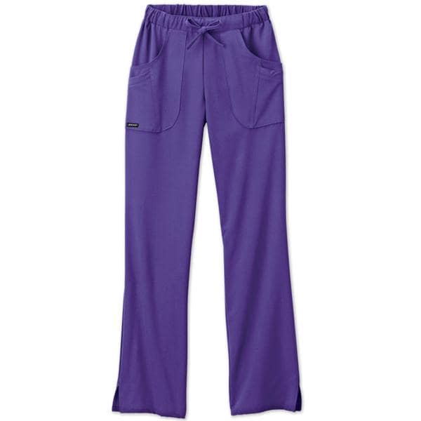 Jockey Scrub Pant 4 Pockets Small Purple Womens Ea