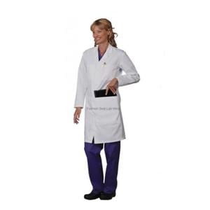 Fashion Seal Consultation Lab Coat Large White Unisex Ea