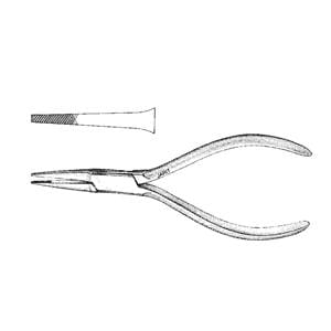 Flat Nose Pliers 5-3/4" Ea