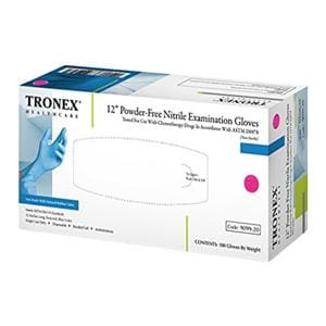 Nitrile Exam Gloves X-Small Blue Non-Sterile