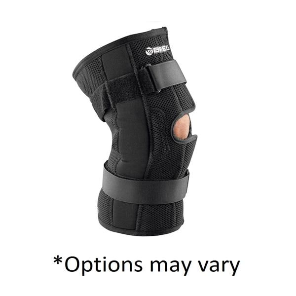 Economy Wraparound Brace Knee Size Medium Neoprene 18-21" Left/Right