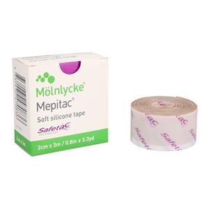 Mepitac Fixation Tape Soft Silicone 3/4x118" Beige Ea